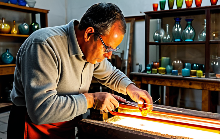 유리공예와 아이들을 위한 체험 프로그램 - Children's Glass Workshop**

"A group of children, fully clothed in appropriate attire, participatin...