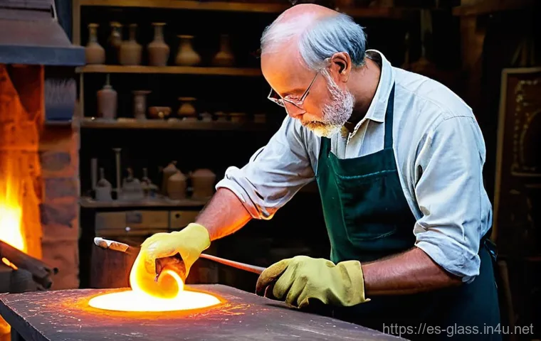 유리공예 재료별 내구성 분석 - **Prompt: Majestic Borosilicate Glass Sculpture in a Contemporary Gallery**
    A breathtaking, larg...